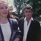 Phyllis Logan and Ian McShane in Lovejoy (1986)