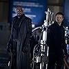 Samuel L. Jackson and Jeremy Renner in The Avengers (2012)