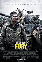 Brad Pitt, Shia LaBeouf, Logan Lerman, Michael Peña, and Jon Bernthal in Fury (2014)
