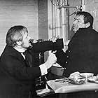 Anthony Hopkins and Michael Elphick in The Elephant Man (1980)