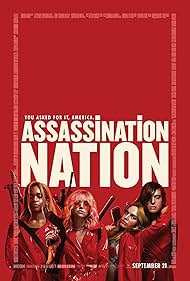 Odessa Young, Suki Waterhouse, Hari Nef, and Abra in Assassination Nation (2018)