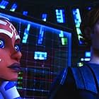 Ashley Eckstein and Matt Lanter in Star Wars: The Clone Wars (2008)