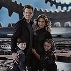 Jessica Alba, Joel McHale, Mason Cook, and Rowan Blanchard in Spy Kids 4: All the Time in the World (2011)
