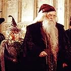 Alan Rickman, Richard Harris, Maggie Smith, and Miriam Margolyes in Harry Potter and the Chamber of Secrets (2002)