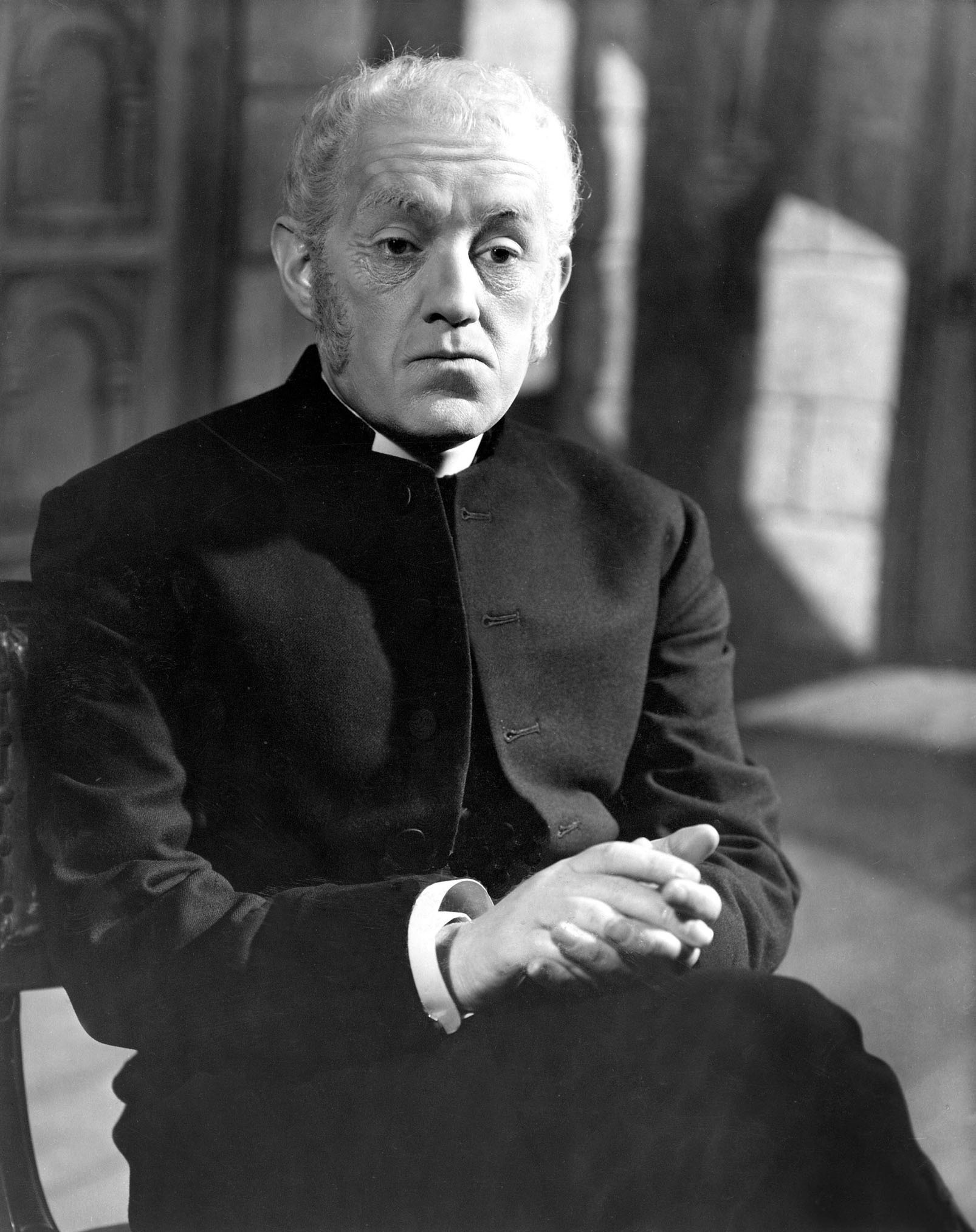 Alec Guinness in Kind Hearts and Coronets (1949)