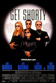 John Travolta, Danny DeVito, Gene Hackman, and Rene Russo in Get Shorty (1995)