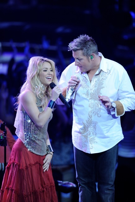 Shakira, Gary LeVox, and Rascal Flatts in American Idol (2002)