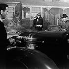 Lauren Bacall, Humphrey Bogart, and Bob Steele in The Big Sleep (1946)