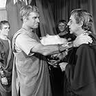 Charlton Heston, Julian Glover, Eric Porter, and Fernando Rey in Antony and Cleopatra (1972)