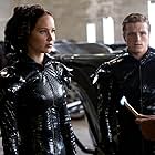 Lenny Kravitz, Josh Hutcherson, and Jennifer Lawrence in The Hunger Games (2012)