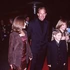 Kevin Costner, Annie Costner, Joe Costner, and Lily Costner at an event for The Postman (1997)