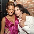 Christina Milian and Ian Somerhalder at an event for Pulse (2006)