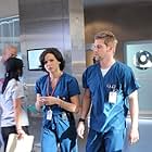 Lana Parrilla and Mike Vogel in Miami Medical (2010)