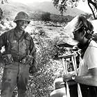 Edwin Morrow with Randall Wallace on the set of "We Were Soldiers."