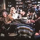 Jane Fonda, Lee Marvin, Michael Callan, Dwayne Hickman, and Tom Nardini in Cat Ballou (1965)