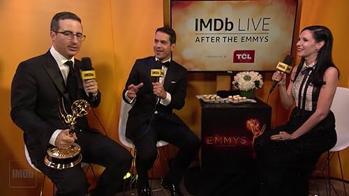 John Oliver stopped by "IMDb LIVE After the Emmys" to talk with hosts Dave Karger and Jill Kargman after "Last Week Tonight With John Oliver" won the Emmy for Outstanding Variety Talk Series.