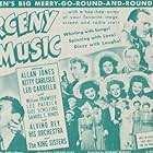 Sig Arno, Kitty Carlisle, Leo Carrillo, Donna King, William Frawley, Allan Jones, Alyce King, Luise King, Yvonne King, Alvino Rey, Gus Schilling, and The King Sisters in Larceny with Music (1943)