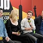 Hutch Parker, Simon Kinberg, Sophie Turner, and Tye Sheridan