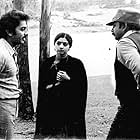 Sridevi, Kamal Haasan, and Balu Mahendra in Moondram Pirai (1982)