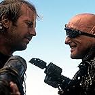 Kevin Costner and Dennis Hopper in Waterworld (1995)