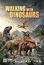 John Leguizamo, Justin Long, Skyler Stone, and Tiya Sircar in Walking with Dinosaurs 3D (2013)