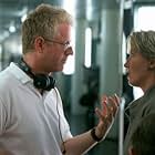 Emma Thompson and Richard Curtis in Love Actually (2003)