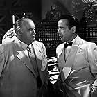 Humphrey Bogart and Sydney Greenstreet in Casablanca (1942)