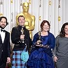 Mark Andrews, Brenda Chapman, Melissa McCarthy, and Paul Rudd at an event for The Oscars (2013)