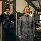 Rowan Atkinson and Gabrielle Glaister in Blackadder II (1986)
