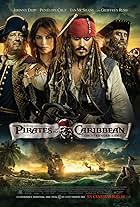 Johnny Depp, Geoffrey Rush, Penélope Cruz, Ian McShane, Gemma Ward, and Fileena Bahris in Pirates of the Caribbean: On Stranger Tides (2011)