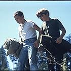River Phoenix and Corey Feldman in Stand by Me (1986)