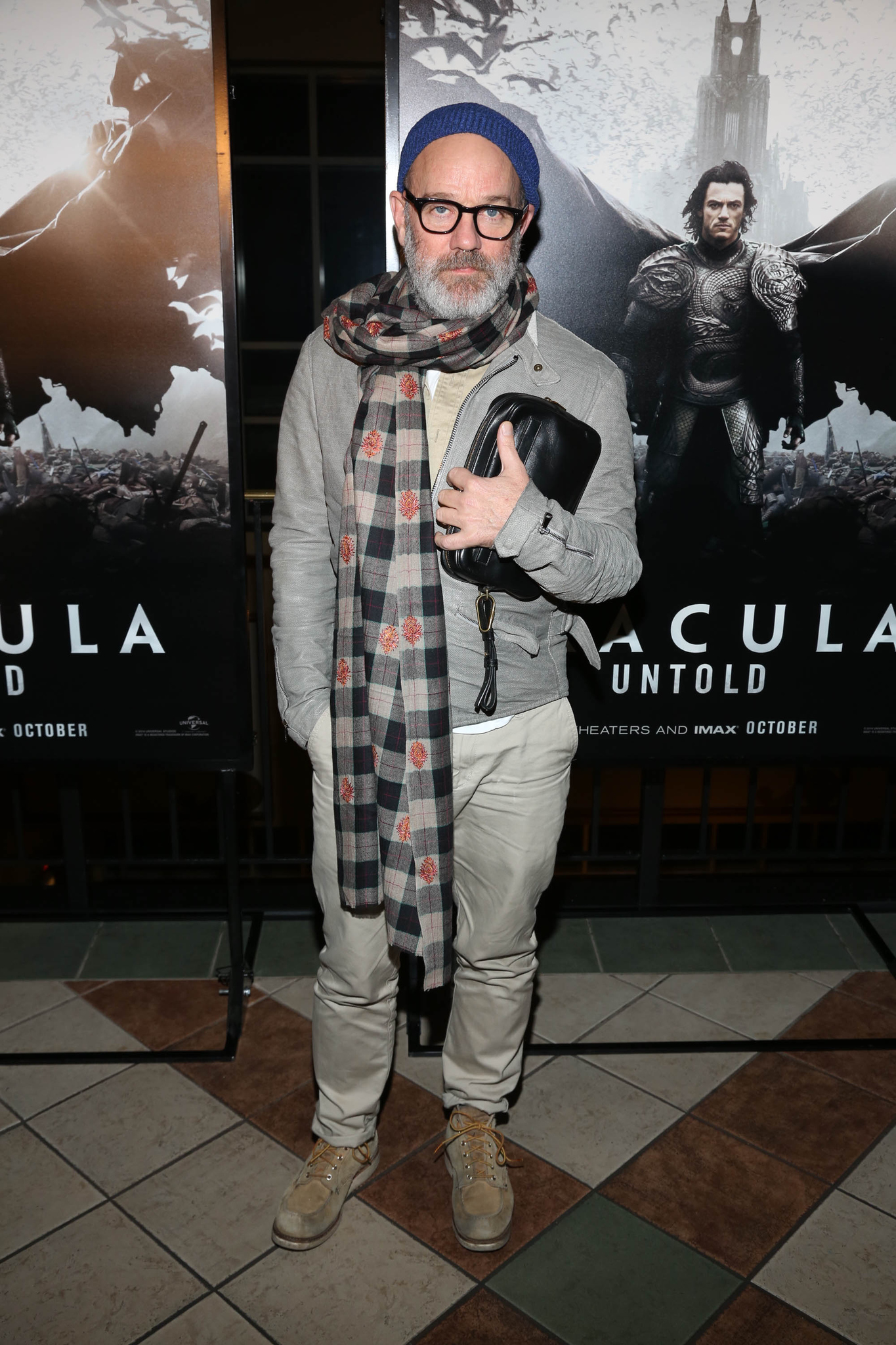 Michael Stipe at an event for Dracula Untold (2014)
