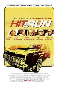 Tom Arnold, Kristen Bell, Kristin Chenoweth, Bradley Cooper, and Dax Shepard in Hit and Run (2012)