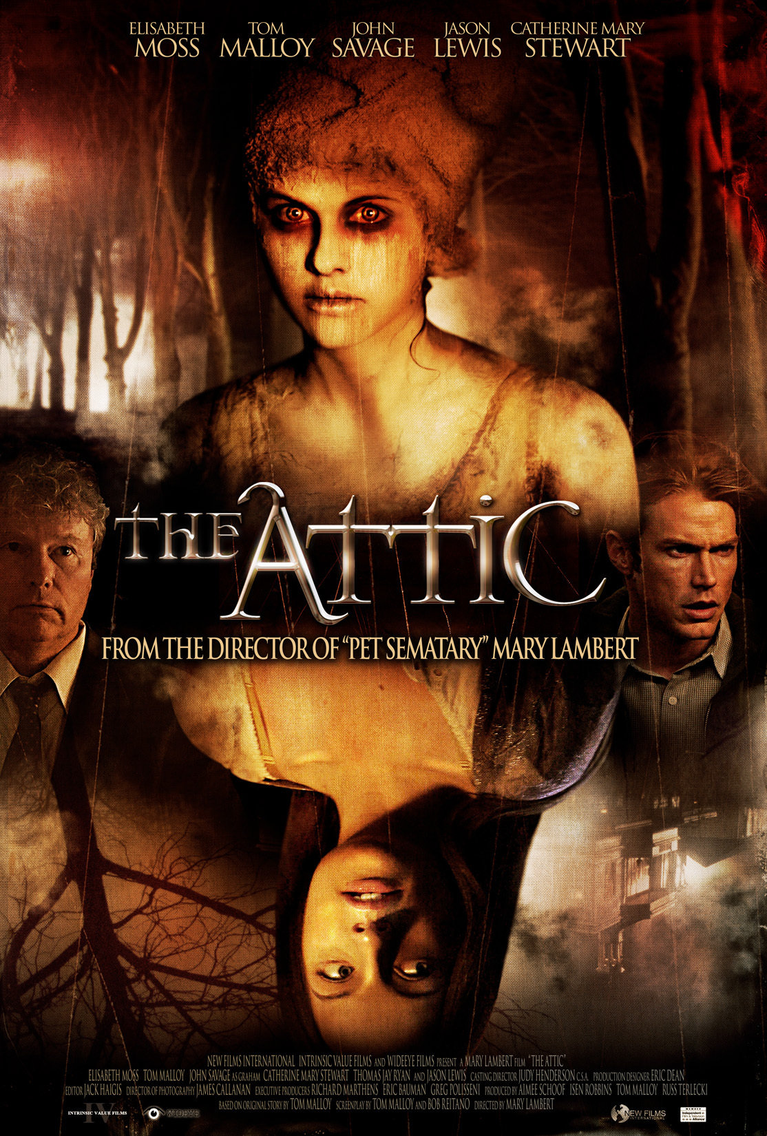 Elisabeth Moss and Alexandra Daddario in The Attic (2007)