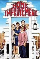 Tim Allen, Jonathan Taylor Thomas, Patricia Richardson, Zachery Ty Bryan, Earl Hindman, and Taran Noah Smith in Home Improvement (1991)