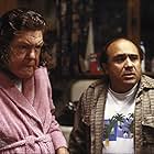 Danny DeVito and Anne Ramsey in Throw Momma from the Train (1987)