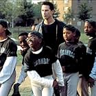Keanu Reeves, A. Delon Ellis Jr., Julian Griffith, Michael B. Jordan, Kris D. Lofton, Michael Perkins, Brian M. Reed, and DeWayne Warren in Hardball (2001)
