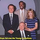 Bob Hope, Crystal Bernard, Anthony Griffith, and Dave Thomas in Young Comedians: Making America Laugh (1994)