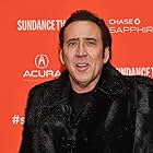 Nicolas Cage at an event for Mandy (2018)