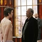 Morgan Freeman and Josh Hartnett in Lucky Number Slevin (2006)