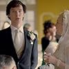 Amanda Abbington and Benedict Cumberbatch in Sherlock (2010)
