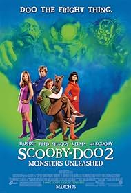 Matthew Lillard, Sarah Michelle Gellar, Linda Cardellini, Freddie Prinze Jr., Dee Bradley Baker, Scott McNeil, Christopher R. Sumpton, and Neil Fanning in Scooby-Doo 2: Monsters Unleashed (2004)