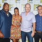 Richard Appel, Reagan Gomez-Preston, Kevin Michael Richardson, and Mike Henry at an event for The Cleveland Show (2009)