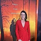 Melissa Ponzio attends the premiere of "Wolf Pack" held at Harmony Gold Theatre on January 19, 2023 in Los Angeles, California.
