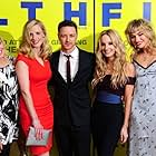 Joanne Froggatt, Shauna Macdonald, James McAvoy, Joy McAvoy, and Imogen Poots at an event for Filth (2013)