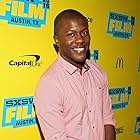 Edwin Hodge at an event for The Good Neighbor (2016)