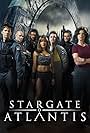 Joe Flanigan, David Hewlett, Torri Higginson, Rachel Luttrell, Paul McGillion, Jason Momoa, and Mitch Pileggi in Stargate: Atlantis (2004)