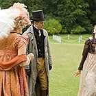 Keri Russell, JJ Feild, and Georgia King in Austenland (2013)