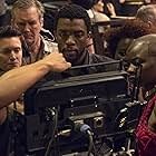 Rachel Morrison, Chadwick Boseman, Danai Gurira, Lupita Nyong'o, and Ryan Coogler in Black Panther (2018)