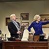 Darrell Hammond as Bill Clinton and Kate McKinnon as Hillary Clinton during the ' Hillary Clinton Election Video Cold Open' skit on April 11, 2015